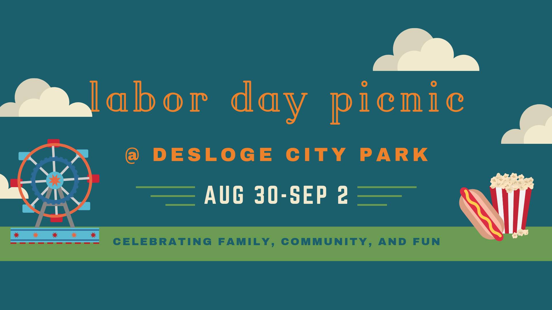 The Desloge Labor Day Picnic Wrist Bands