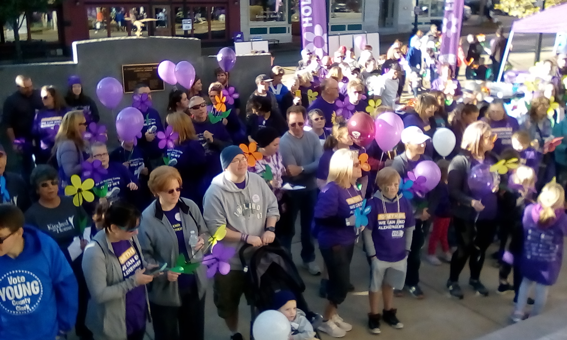 Alzheimer's Walk Awareness Event