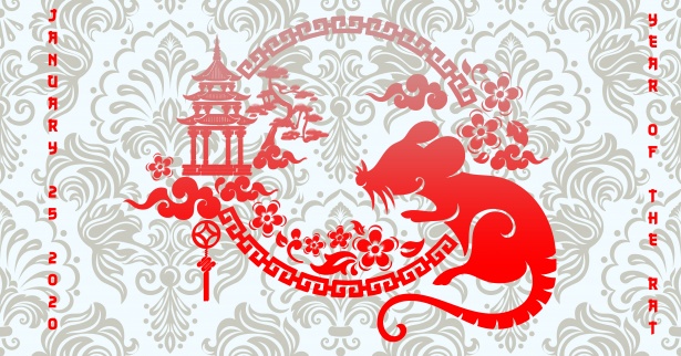 Chinese Year of the Rat New Year