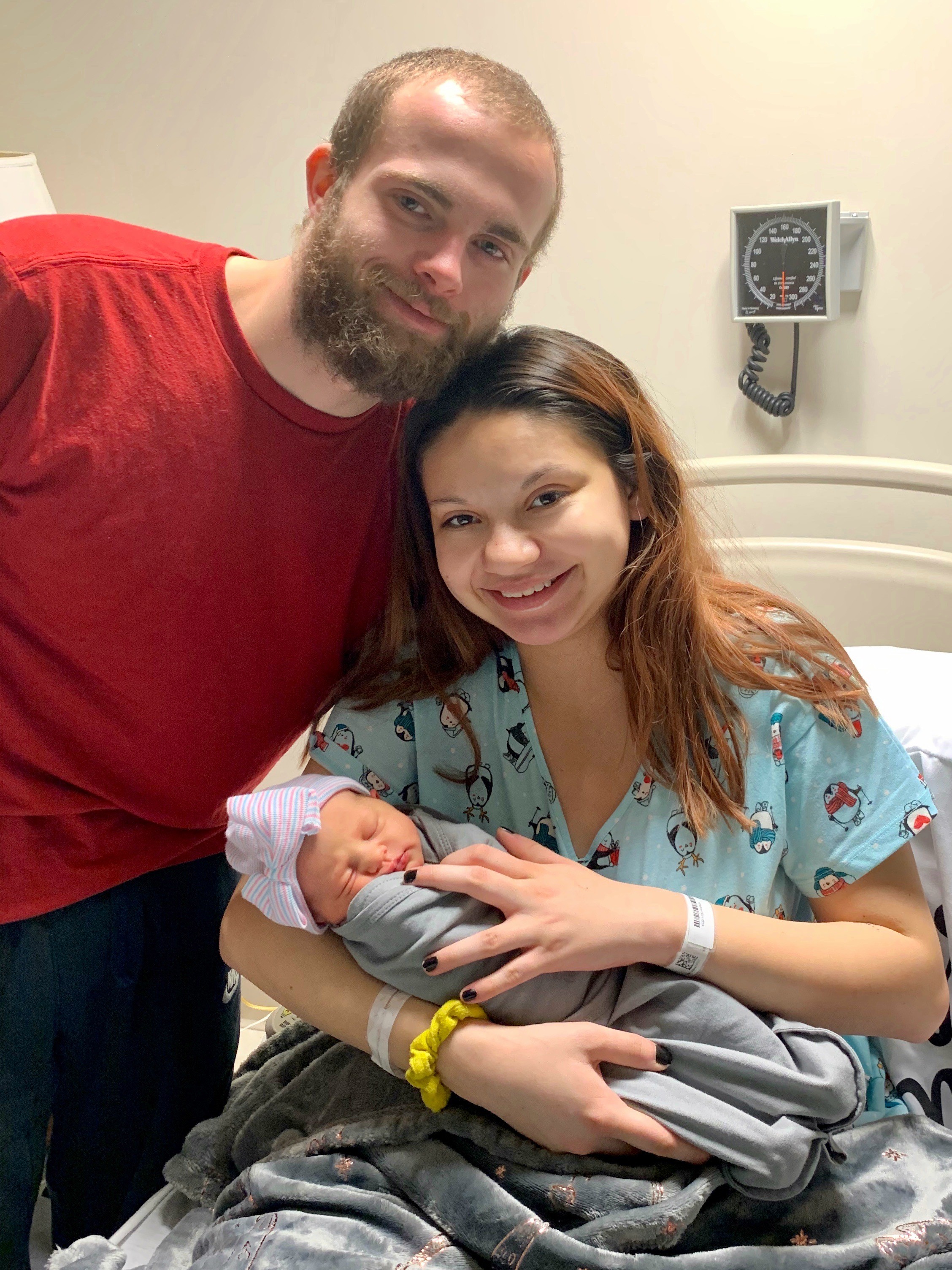 First Baby of 2020 at Parkland Health Center