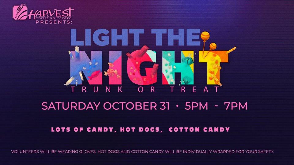 Light the Night Event at Harvest Christian Centre