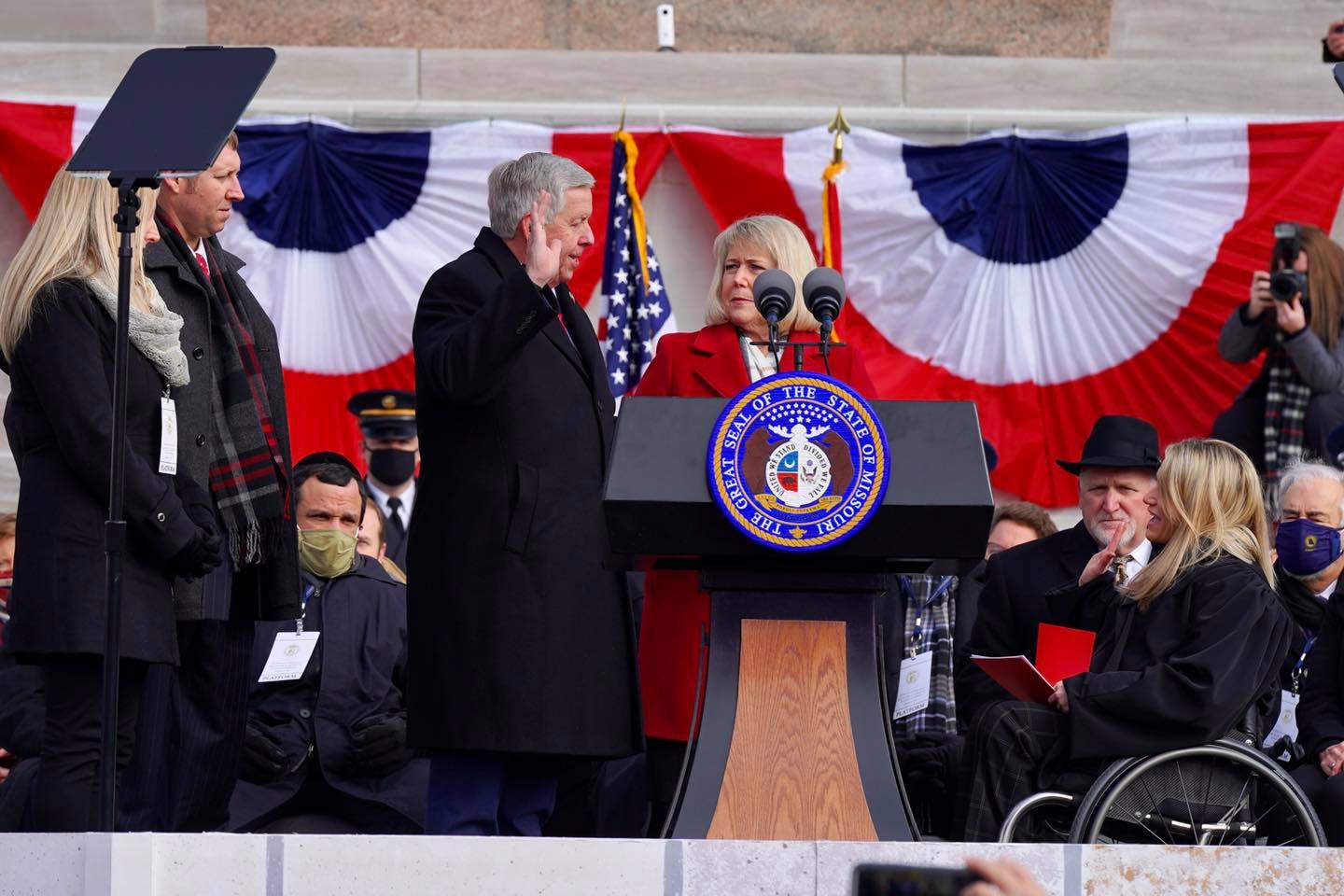 Governor Parson Inaugurated